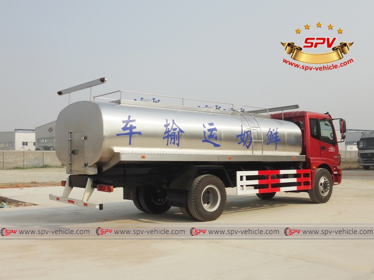 10,000 Litres Milk Tanker Truck-Foton-RB